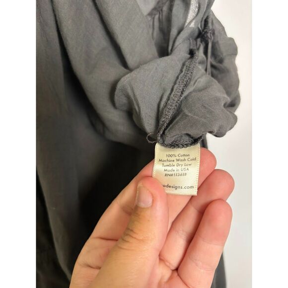 TYSA Designs Jumpsuit 100% Cotton Gauzey Romper size 0 XS Boho California - Picture 5 of 5